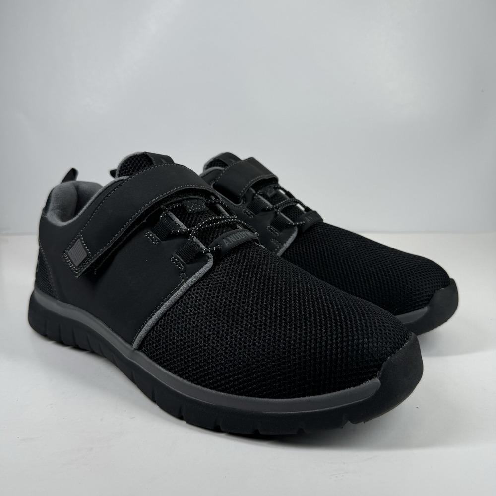 Anodyne No. 46 Sport Jogger Men's US 11W Black Orthopedic Diabetic Walking Shoes - Picture 13 of 16